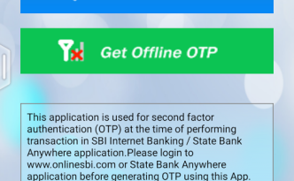 स्टेट बँक ऑफ इंडिया - OTP